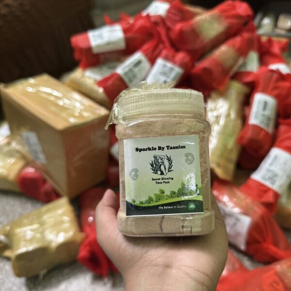 secret glowing facepack 150g
